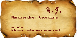 Margrandner Georgina névjegykártya